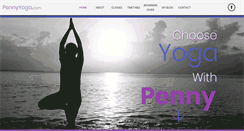Desktop Screenshot of pennyyoga.com